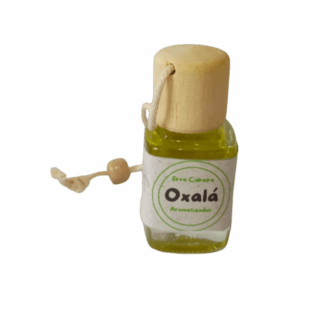 Aromatizador para carro Oxalá – Erva Cidreira
